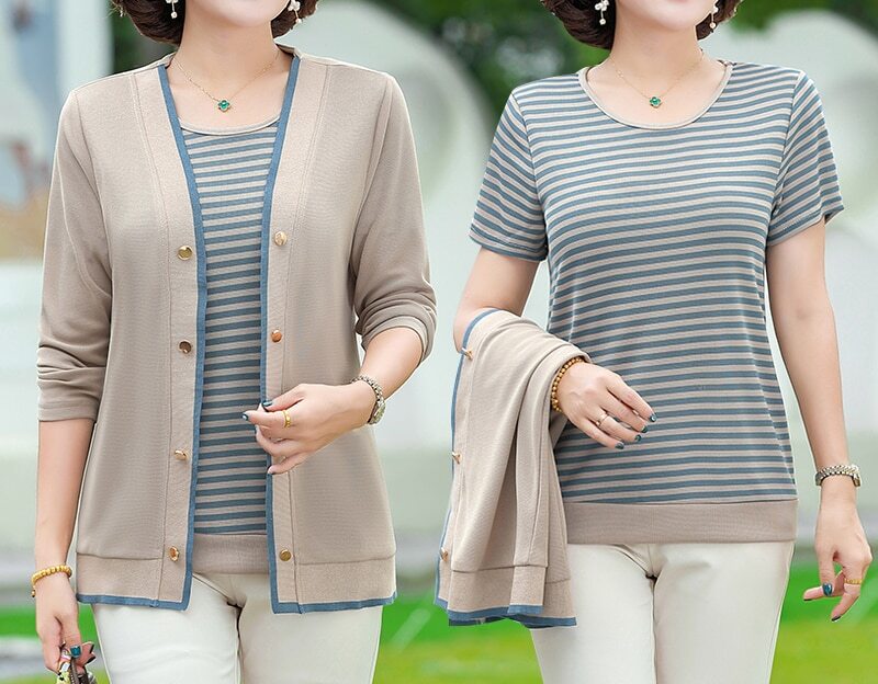 Blusa e Cardigan Luna