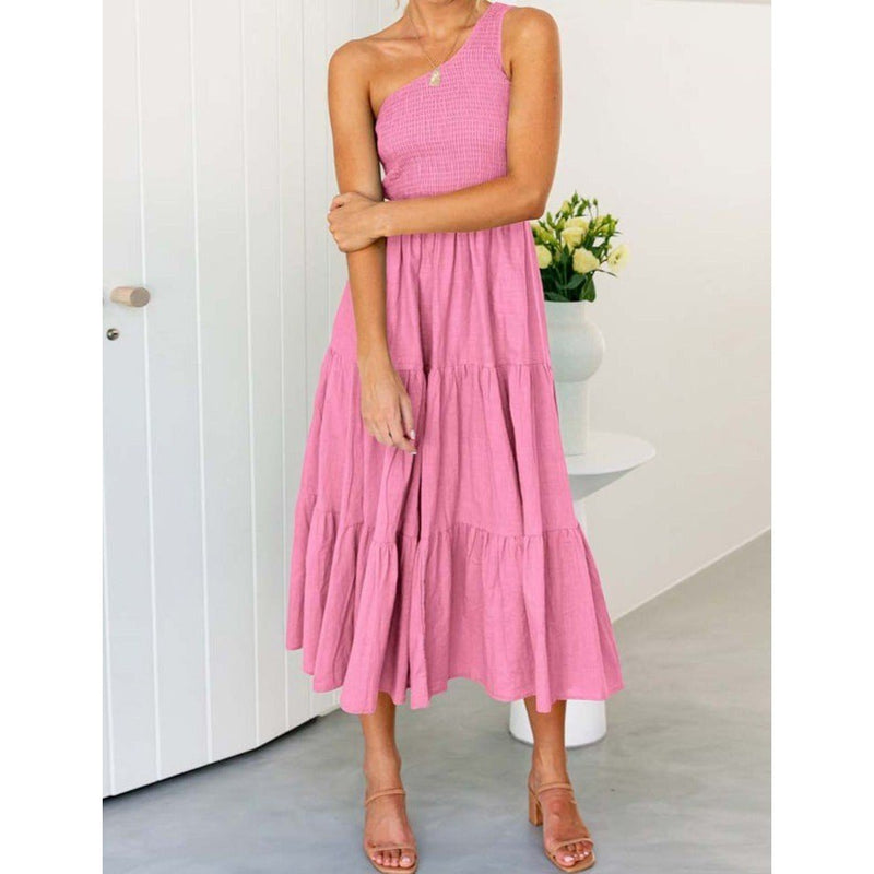 Vestido Midi Liso Bali